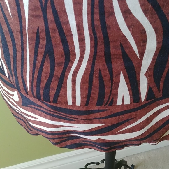 "BIANCA NYGARD" SIZE 12P DRESS, 100% Polyester with zipper on left side - Picture 3 of 9